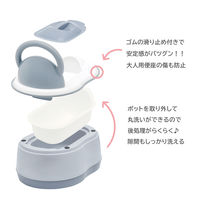 永和 5WAYおまる グレー 1個