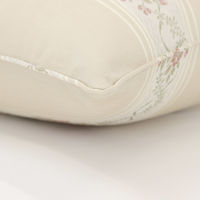 川島織物セルコン モアレストライプ クッションカバー ベージュ LL2713_08BE 1枚（直送品）