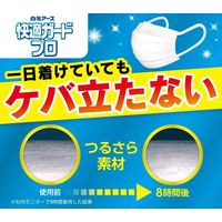 白元アース 快適ガードプロ ふつうサイズ グレースタイル 曇りにくい　使い捨て　バイカラー　プリーツマスク 1袋（15枚入）