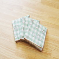 ボリス かや織りふきん 約30×30cm 台拭き おでかけボリス 1パック（3枚入）オカトー