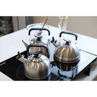 パール金属 笛吹きケトル 1.9L 早沸き チーノ ステンレス製 411045 1個（直送品）