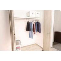 サワフジ ハンガー ボトムハンガー連結式 3本組 ロックグレー 463322 1個（直送品）