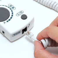 ナカバヤシ 4極4芯　電話用拡声器　最大40dB増幅タイプ DSPーAM01 1個