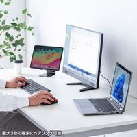 サンワサプライ  静音Bluetoothマウス（サイドホイール付き・5ボタン・レッド） MA-BBS523R（直送品）