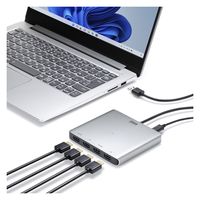 サンワサプライ  USB-HDMIディスプレイアダプタ（4K対応・ 4画面出力） USB-CVU3HD7（直送品）