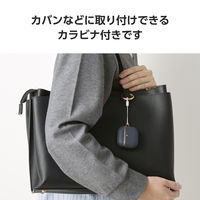 AirPods 4 ケース 用 ソフトレザー カバー 衝撃吸収 落下防止 ブルー AVA-AP06PLMBU エレコム 1個（直送品）