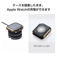 アップルウォッチ カバー SE/Series6/5/4[40mm] フルカバー ゴールド AW-23EFCGPGD エレコム 1個（直送品）