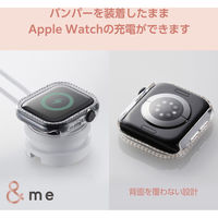 アップルウォッチ カバー Series10[42mm] バンパー ハード クリア AW-24BBPPJCR エレコム 1個（直送品）