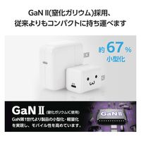 USB充電器 タイプC PD 30W PPS USB-C ×1 小型 しろちゃん EC-AC10230WF エレコム 1個（直送品）