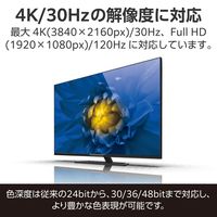 HDMIケーブル mini (タイプA - タイプC) 2m スリム ブラック ECDH-HD14EMS20B エレコム 1個