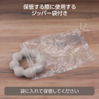 トレーニングチューブ 筋トレ ハードタイプ 二の腕 自宅 筋トレグッズ ゴムチューブ グレー HCF-TBMGY エレコム 1個（直送品）