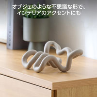 コリほぐし 指圧代用器 リバーシブル 2Way仕様 <背中 肩 腰 筋肉のコリほぐし> グレー HCK-SMBGY エレコム 1個