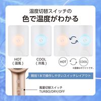 ドライヤー 大風量 速乾 1200W モイスチャーイオン I字型 ゴールド TDX300A-N テスコム 1個（直送品）