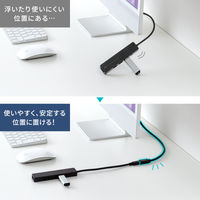 サンワサプライ USB5Gbps TypeーC延長ケーブル（L型・PD100W・0.5m） KUー5GCCP100ENL05 1本