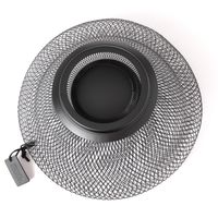 ワイヤーバスケット(M) ブラック LAKOLE/ラコレ