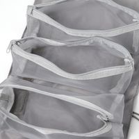 取り外しコスメポーチ グレー LAKOLE/ラコレ