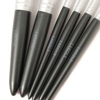 メイクブラシ6点セット チャコール LAKOLE/ラコレ