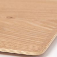 ノンスリップトレー(L) ナチュラル LAKOLE/ラコレ　木製トレー