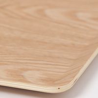 ノンスリップトレー(M) ナチュラル LAKOLE/ラコレ　木製トレー