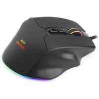 FSC ゲーミングマウス 12400dpi 1000Hz RDーGMMS02ーBK 1個