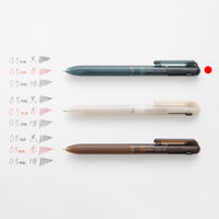 ぺんてる 多機能ペン 限定 Calme カルム 2+S 0.5mm シーブルー軸 BXAW355L3 1セット(1本×10)