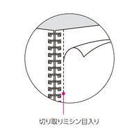 コクヨ スーファ ソフトリングノート メモサイズ 緑 メーSV778S4ーG 1冊