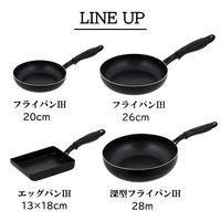 ベストコ 卵焼き フライパン 13×18cm IH ガス火対応 ブラック NQー0364 1個