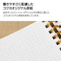 コクヨ スーファ ソフトリングノート メモサイズ 緑 メーSV778S4ーG 1セット（1冊×3）