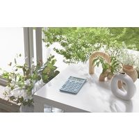 カシオ デザイン電卓 Comfy　JTー200TーBUーN　グレイッシュブルー JTー200TーBUーN 1台