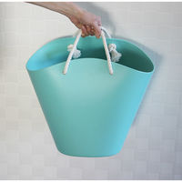 八幡化成 Vessel ヴェッセル バスケット M 19L アイボリー かご 収納 4966511231271 1個（直送品）