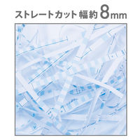 ナカバヤシ パーソナルシュレッダー ストレートカット ブラック NSE-S101BK 1台