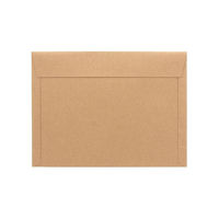 HEIKO 紙製クッション付き宅配平袋 茶 295×220mm 封かんシール付 1セット（1袋（10枚入）×5） 004192026