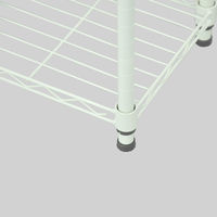 エイ・アイ・エス スチールラックセット3段 ホワイト 幅600×奥行250×高さ604mm SRS-6025WH 1台（直送品）