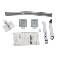 エルゴトロン LX デュアルダイレクト モニターアーム ホワイト 25インチ(1.8～10kg)まで VESA規格対応 45-489-216 1台