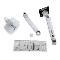 エルゴトロン LX モニターアーム ホワイト 34インチ(3.2～11.3kg)まで VESA規格対応 45-490-216 1台