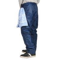 【レインウェア】 カジメイク レインパンツ M ネイビー 3222(ズボンのみ) 1着