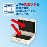 アスカ 安心保管ボックス A6 ダイヤル錠 ワイヤー付き SB50