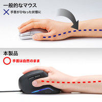 サンワサプライ 有線エルゴマウス MA-ERG9 1個（直送品）