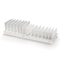 サンワサプライ タブレット・スマートフォン用スタンド(7台収納タイプ) PDA-STN20W 1台