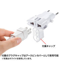 サンワサプライ 海外電源変換アダプタ ブラック TR-AD4BK 1個