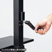 サンワサプライ 手動上下昇降液晶ディスプレイスタンド CR-LAST23 1台（直送品）