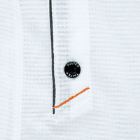 アイトス HERO’S UNIFORM 長袖ボタンダウンポロシャツ（男女兼用） ライム 5L AZ-10604-016-5L（直送品）