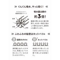 シービージャパン 吸水アニマルフード付きタオル ウサギ 吸水力3倍 マイクロファイバー 素早く速乾 マシュマロ肌触り 1個