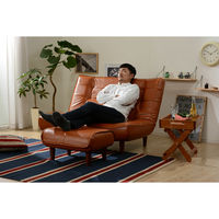 セルタン ハイバックソファ 2人掛 A40 PVC生地 幅1120mm キャメル A40ｐ-677CML 1台（直送品）