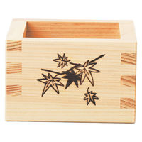 ヤマコー 東濃ひのき/1合桝 四季/四面焼印(無塗装) 12278 1個（直送品）