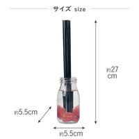 株式会社藤栄 ジュエリーリードディフューザー 180ml ルビー Ruby 4545229169870 1本（直送品）