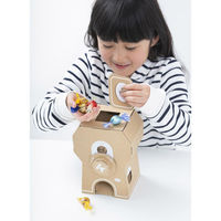 学研ステイフル かぞくでつくるダンボール 工作キット キャンディマシン N15006 1セット(1個×3)（直送品）