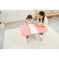 シンセーインターナショナル 子供用デスク チェア セット 机 椅子 ピンク 404568 1個（直送品）