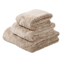 タオル バスタオル 60×120cm 思わず頬ずりしたくなるタオル ANGEL STEP Premium ベージュ 449664 1個（直送品）