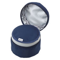 三好製作所 GEL-COOL FIT roundケース 保冷ケース ネイビー 483750 1個（直送品）